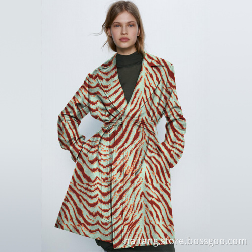 Animal Texture Richly Woven Fabric Poly Crepe Fabric